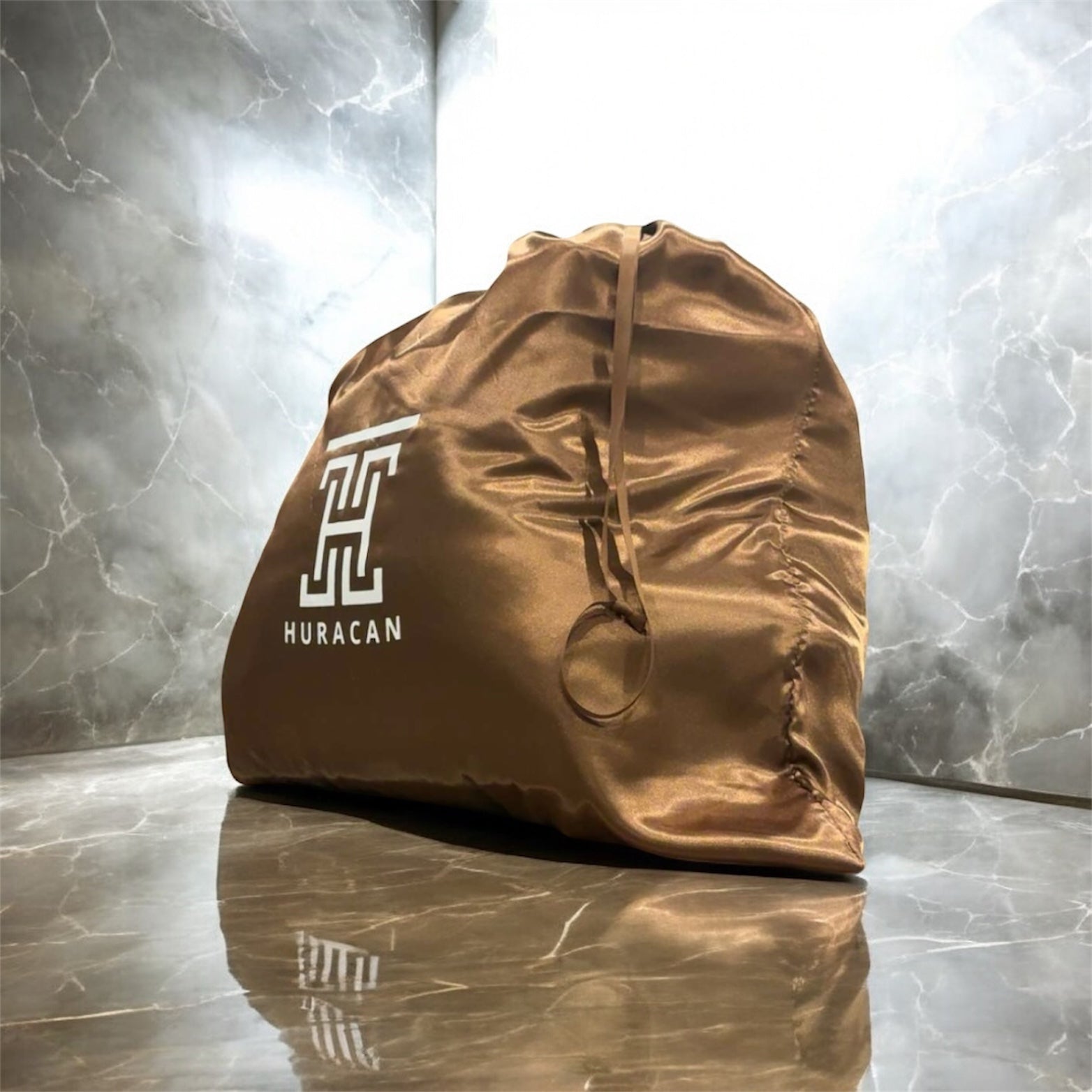 The Signature Huracan Men &amp; Women's Black Puffer Jacket Bag